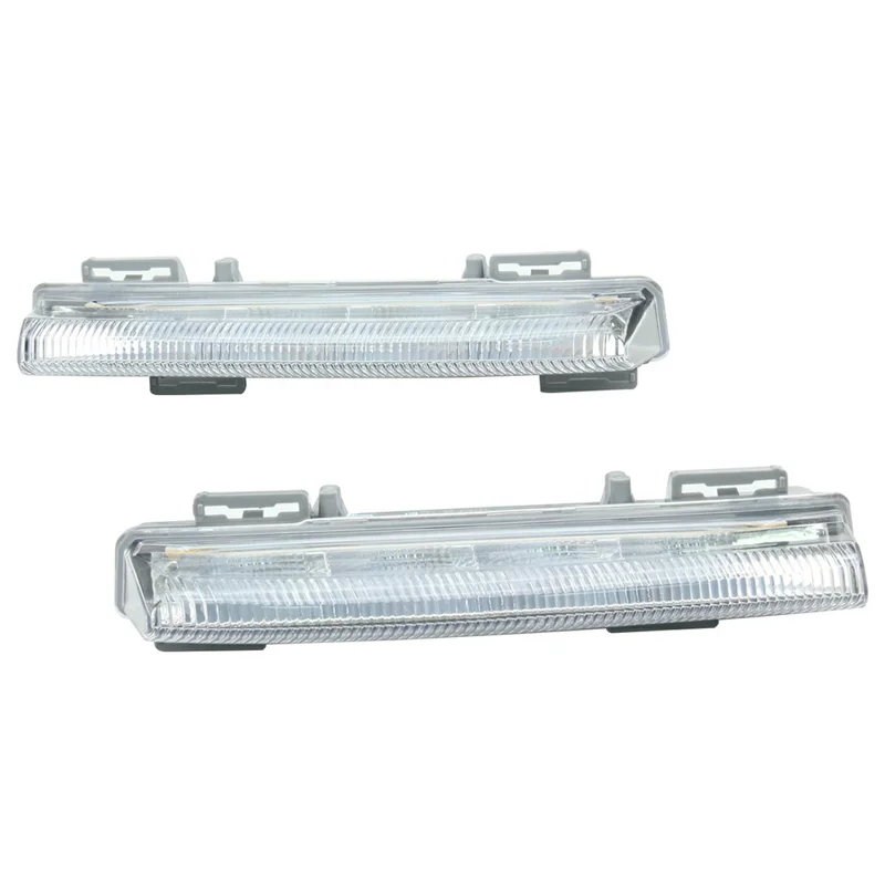 WINAUTO 1 Pair LED Daytime Running Lights for C-Class W204 2011-2012