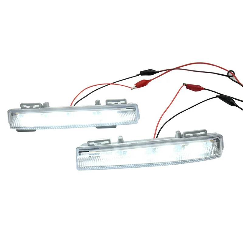 WINAUTO 1 Pair LED Daytime Running Lights for C-Class W204 2011-2012