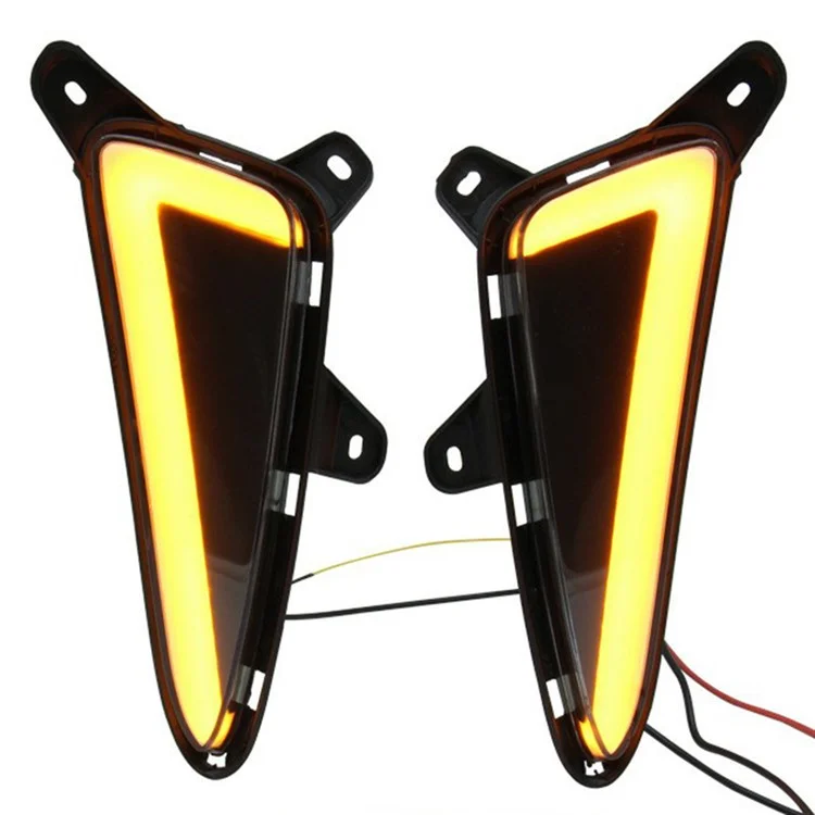 WINAUTO Für TOYOTA C-HR / IZOA 2017-2020 1 Paar LED-Tagfahrlichter mit Zweiwegfunktion Autolicht