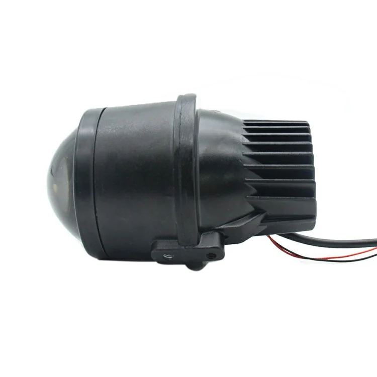 WINAUTO 1 Pair 2.5-inch Car LED Fog Light High Low Beam Lamp for Snowy Rainy Day