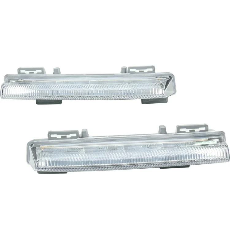 WINAUTO Für C-Klasse W204 2011-2012 1 Paar Super Helle Auto DRL-Leuchten LED Tagfahrlicht