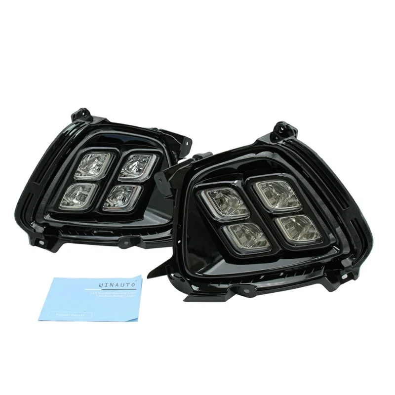 WINAUTO For Kia Sorento 2015-2016 Korean Version 1 Pair Car DRL Light Bright LED Daytime Running Lamp