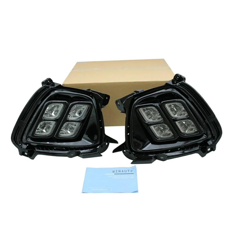 WINAUTO For Kia Sorento 2015-2016 Korean Version 1 Pair Car DRL Light Bright LED Daytime Running Lamp