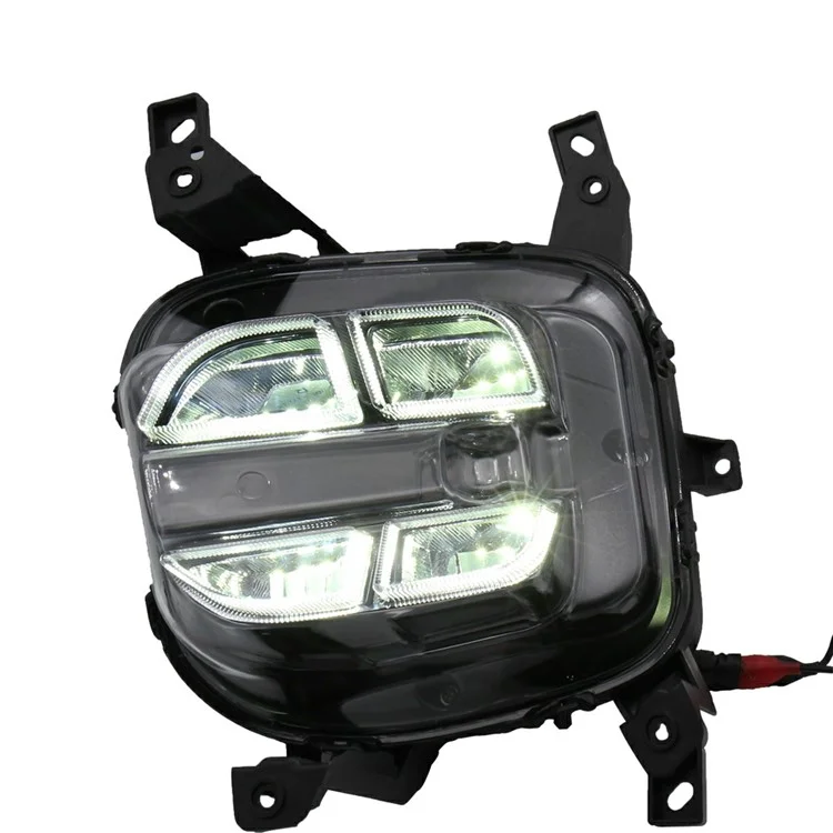 WINAUTO für Kia KX5 / ACE 2018-2019 1 Paar wasserdichte Tagfahrlichter LED-Autotageslichter - amerikanische Version