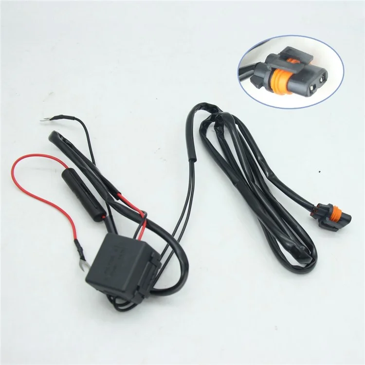 WINAUTO For XC60 / S90 2019 1 Pair Daytime Running Lamp Waterproof LED Fog Light