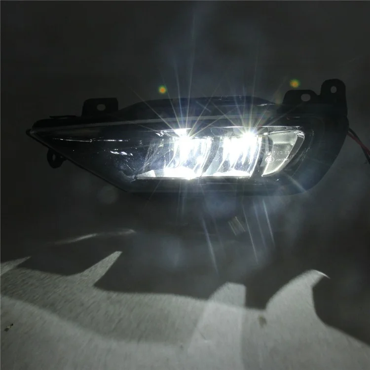 WINAUTO For XC60 / S90 2019 1 Pair Daytime Running Lamp Waterproof LED Fog Light