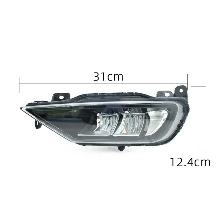 WINAUTO For XC60 / S90 2019 1 Pair Daytime Running Lamp Waterproof LED Fog Light