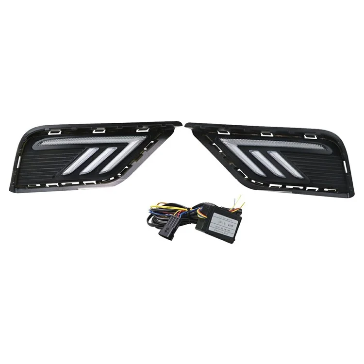 WINAUTO 1 Paar für Tharu 2019 Auto LED Tagfahrlichter mit 3 Beleuchtungsfarben