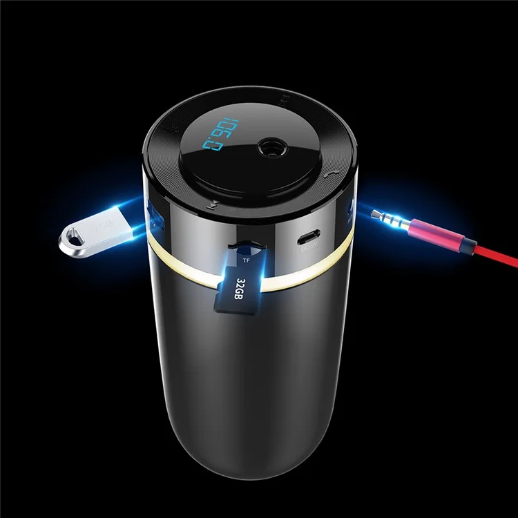 S10 Автомобиль Bluetooth Аромат Увлажнитель Автомобиля MP3-плеер
