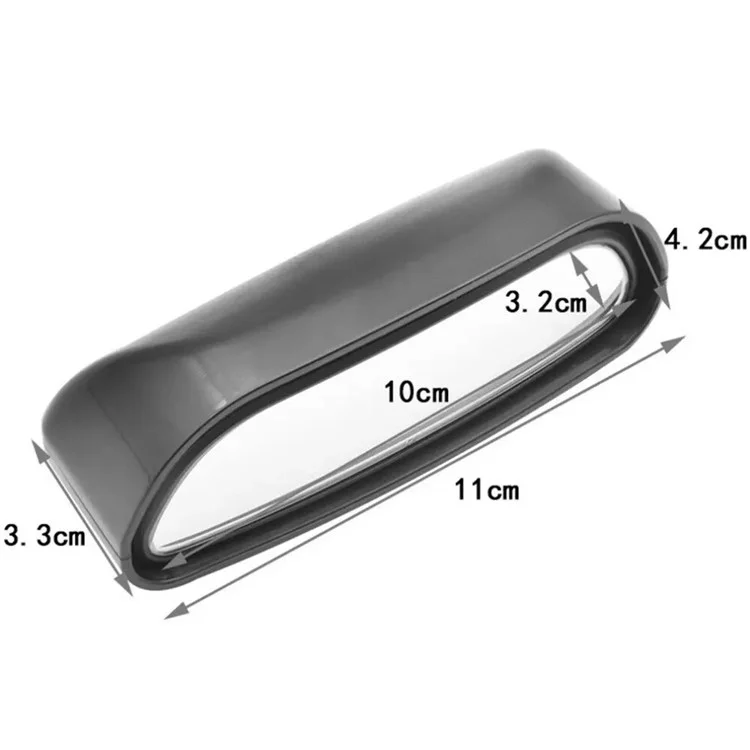 1 Pièce Miroir Auxiliaire Angle Réglable Incurvé pour Angle Mort de Voiture