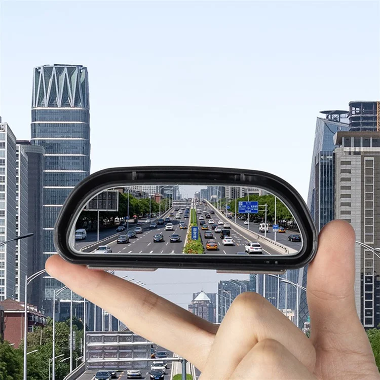 1 Pièce Miroir Auxiliaire Angle Réglable Incurvé pour Angle Mort de Voiture