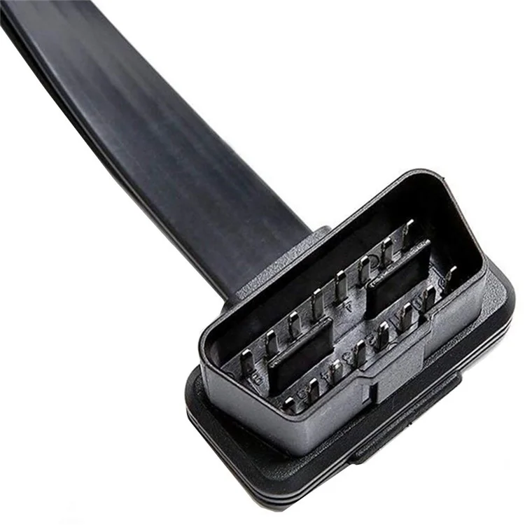 JUNSUNMAY Cabo de Extensão OBD II de 60 cm, 16 Pinos Macho para 3 Fêmeas, Adaptador de Cabo de Extensão de Diagnóstico de Carro