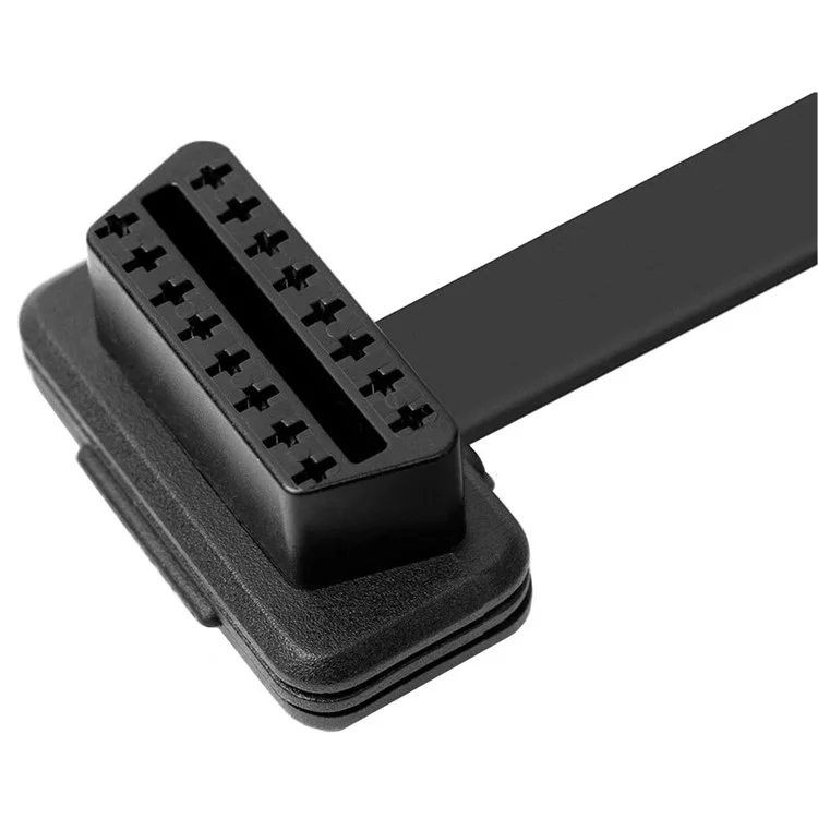 JUNSUNMAY Cabo de Extensão OBD II de 60 cm, 16 Pinos Macho para 3 Fêmeas, Adaptador de Cabo de Extensão de Diagnóstico de Carro