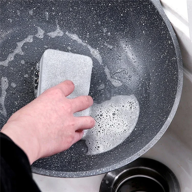 9711 5 Pièces Fournitures de Nettoyage de Cuisine et de Bar Éponge de Nettoyage Réversible Tampon à Récurer pour Voiture 