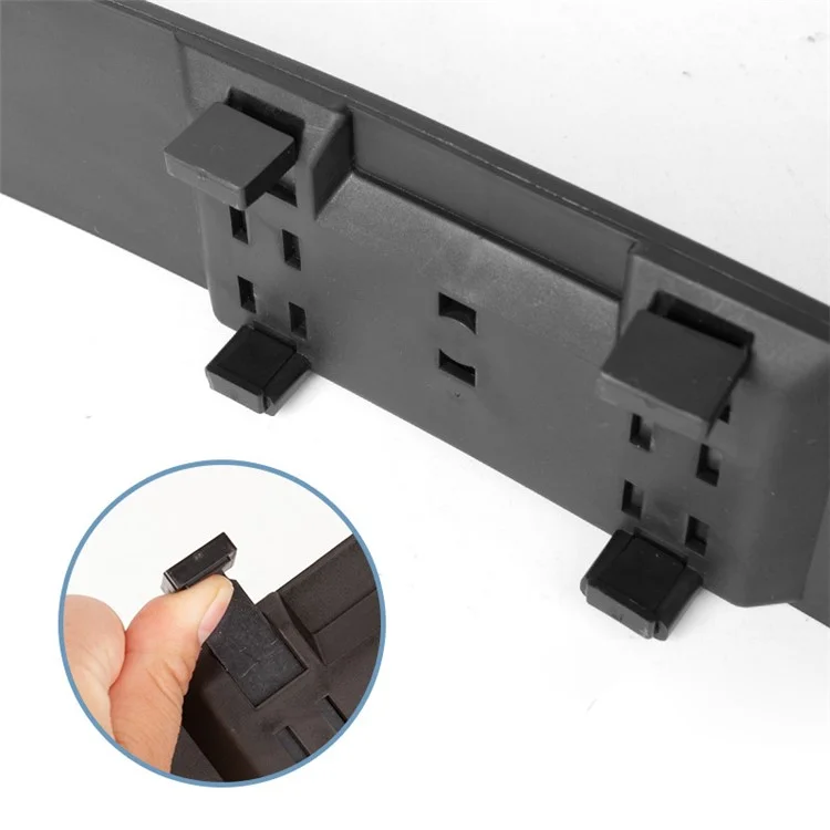 BY-1344 ABS+Vidrio Espejo Retrovisor Curvo Antideslumbrante para Coche Ángulo Amplio Espejo Auxiliar de Marcha Atrás