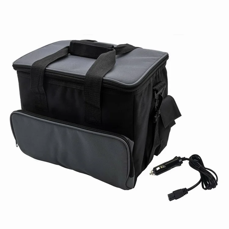 15L Semiconductor Cooling 12V Car Cooler Bag 600D Oxford Cloth Drink Fruit Storage Bag