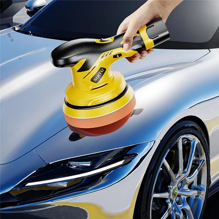 SUITU Elektrischer Autopolierer, Wachsmaschine und Werkzeug für die Fahrzeugpflege