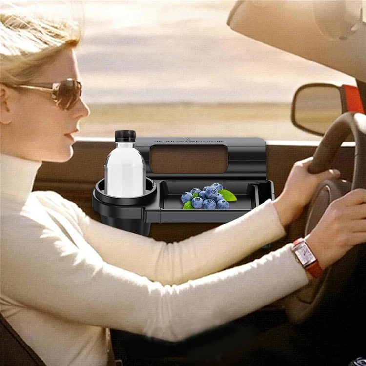 Suporte Pendurado no Canto da Porta do Carro para Bebidas, Telefone e Mais