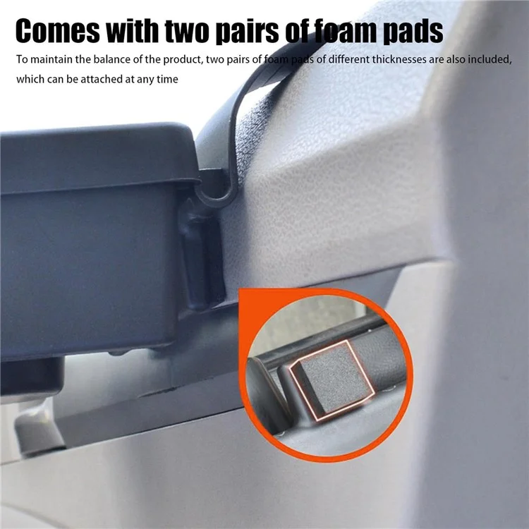 Suporte Pendurado no Canto da Porta do Carro para Bebidas, Telefone e Mais
