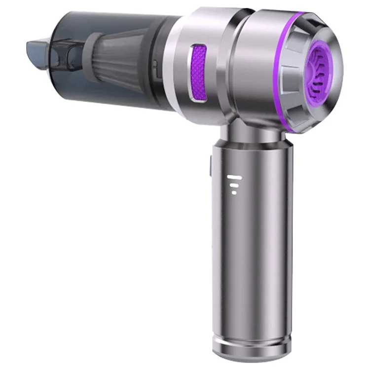 ST-6659 Motor Sin Escobillas Vacuación Recargable de Automóviles Multifunción Herramienta de Limpieza Para el Hogar - Púrpura
