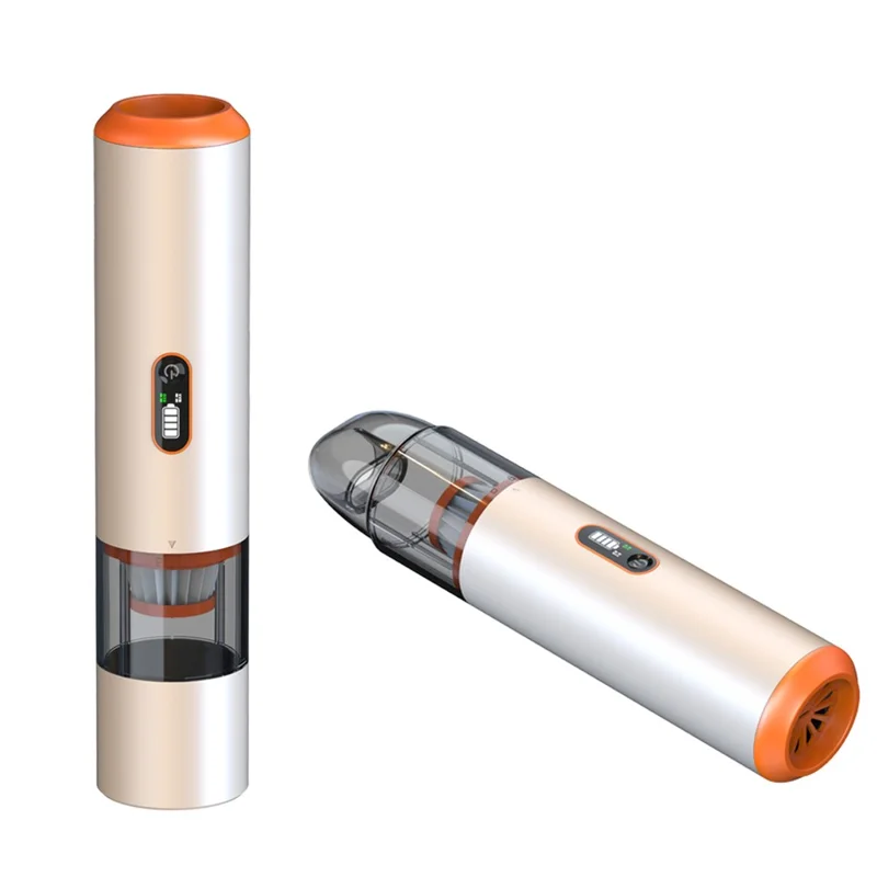 V22S Car Home Vacuum Cleaner Wireless Wet / Dry Powerful Suction Portable Handheld Cleaning Tool - Beige