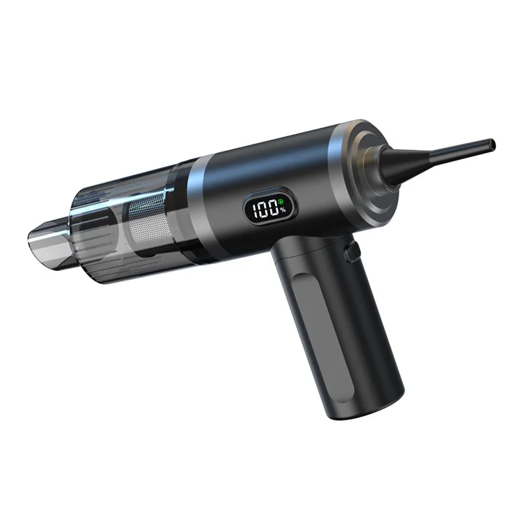 V18SD Aspirador de pó portátil para carro com motor sem escovas 11KPA recarregável com função de sopro e sucção
