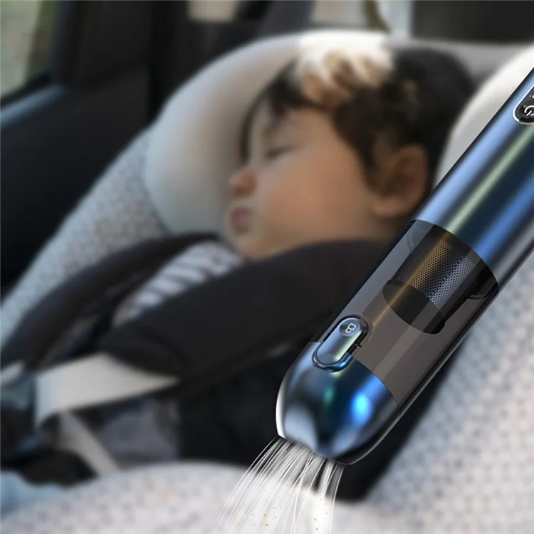 Aspiradora inalámbrica de mano V11S+ con 18KPa de alta potencia y luz LED para coche