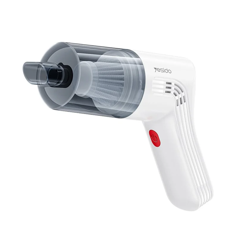 YESIDO VC10 Aspirador de Mano con Potencia de Succión de 5000PA y 45500RPM para Limpieza del Hogar y el Coche