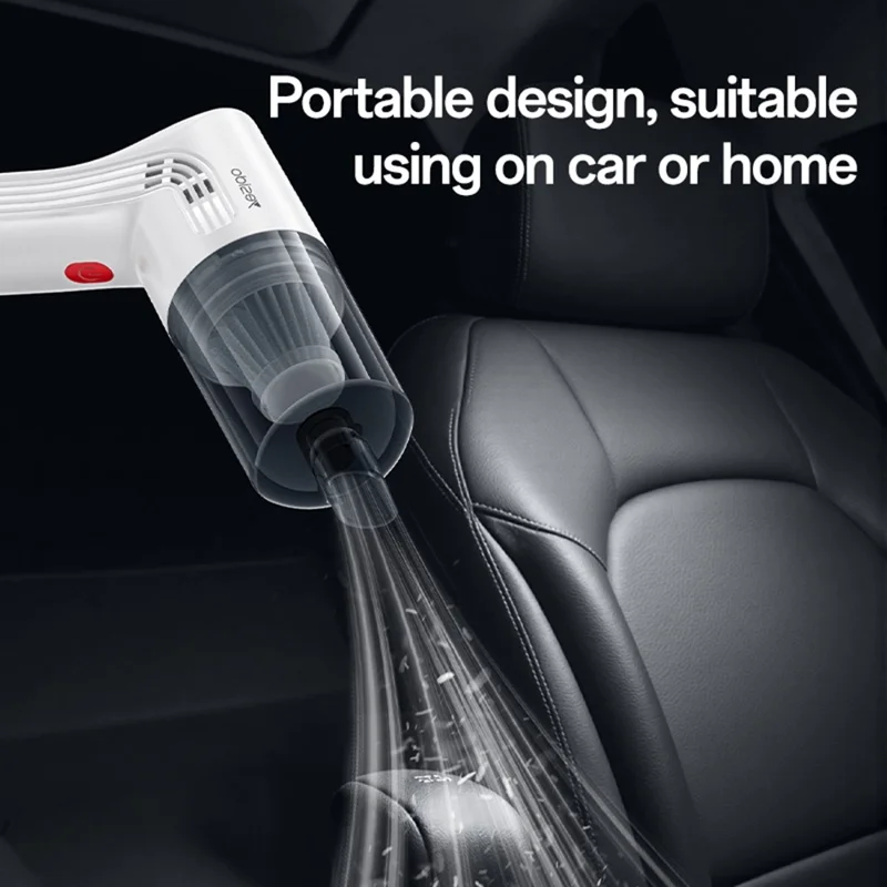 YESIDO VC10 Aspirador de Mano con Potencia de Succión de 5000PA y 45500RPM para Limpieza del Hogar y el Coche