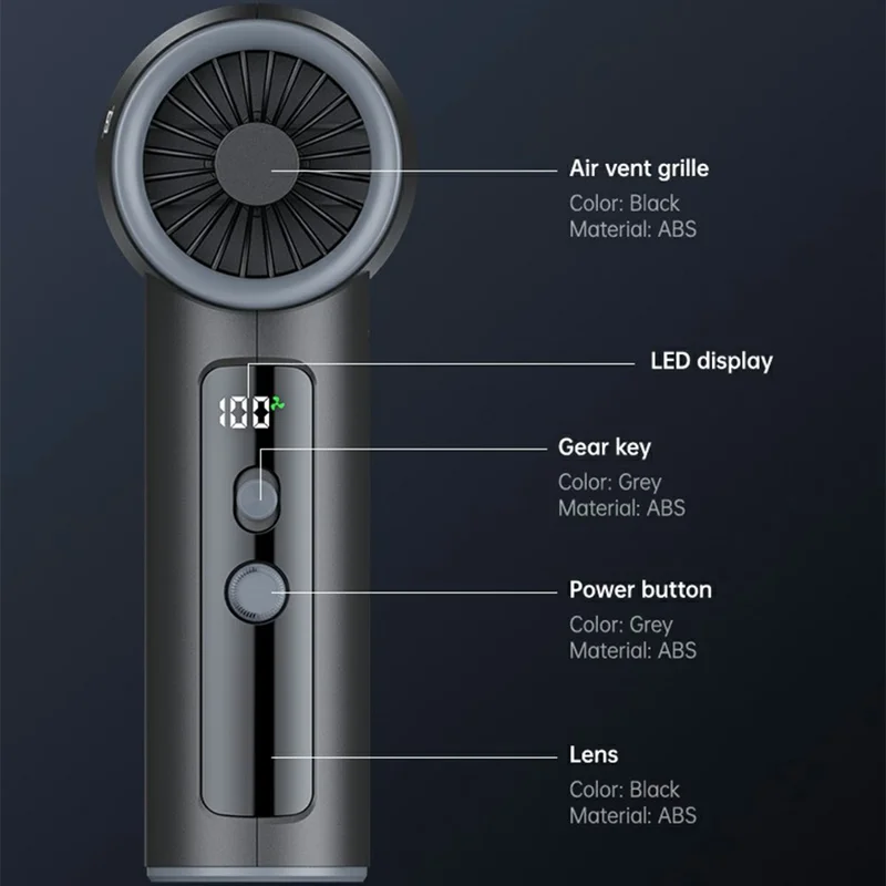 YESIDO VC15 Cordless Car Vacuum Cleaner with LED Display 100 Speeds Adjustable 10000Pa Powerful Suction Dust Blower