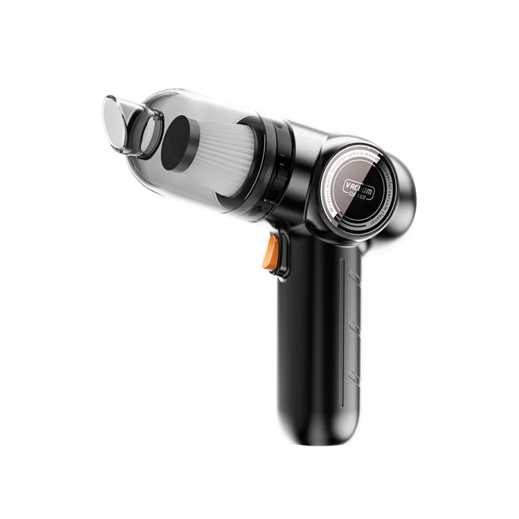 Q18 kabellose Staubsauger Blow Saugen Dual Use APS+PC Auto Zuhause Handheldstaubsauger - Schwarz