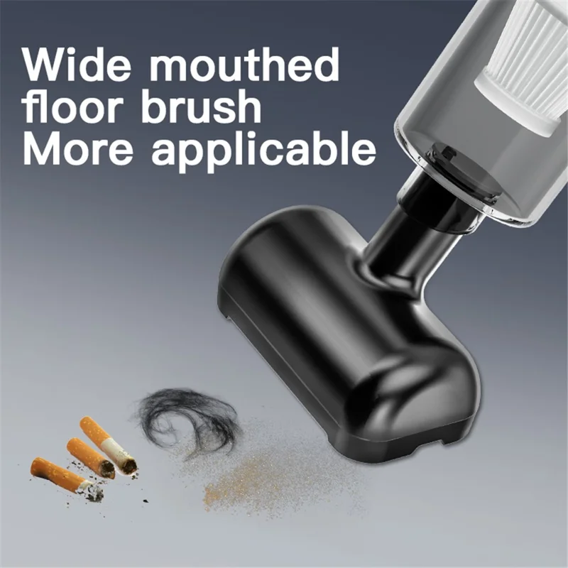Q108 Folding Handheld Car Vacuum Cleaner High-Power Wireless Vacuum Cleaner for Home - White