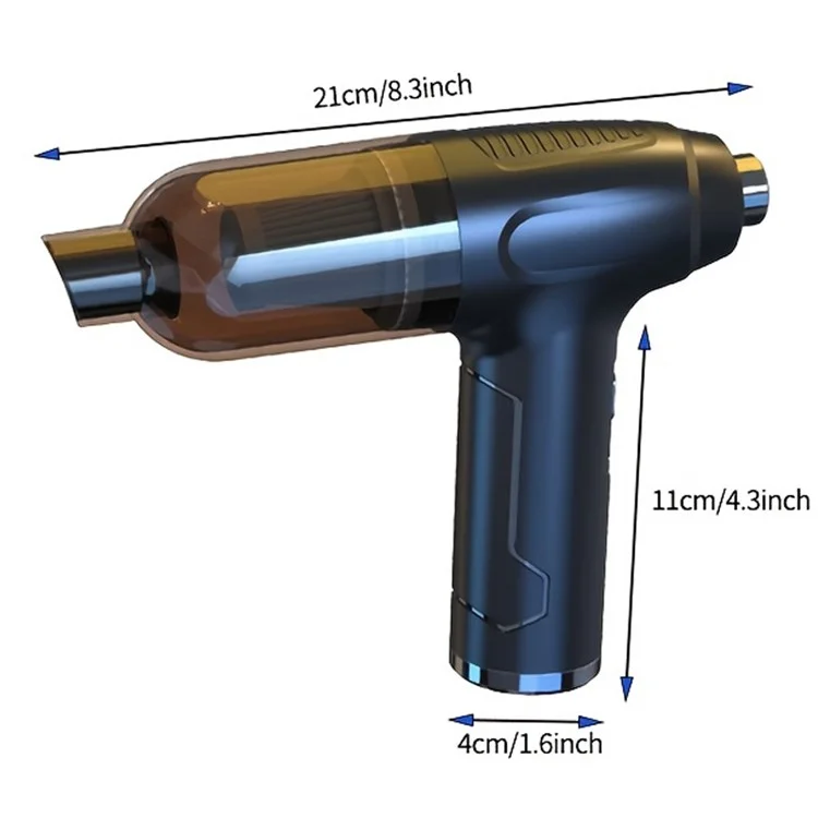 YMG-810 3-in-1 Wireless Air Duster 5000pa Handheld Aspuumer Cleader Car Woming Dispositivo de Limpieza Para el Hogar