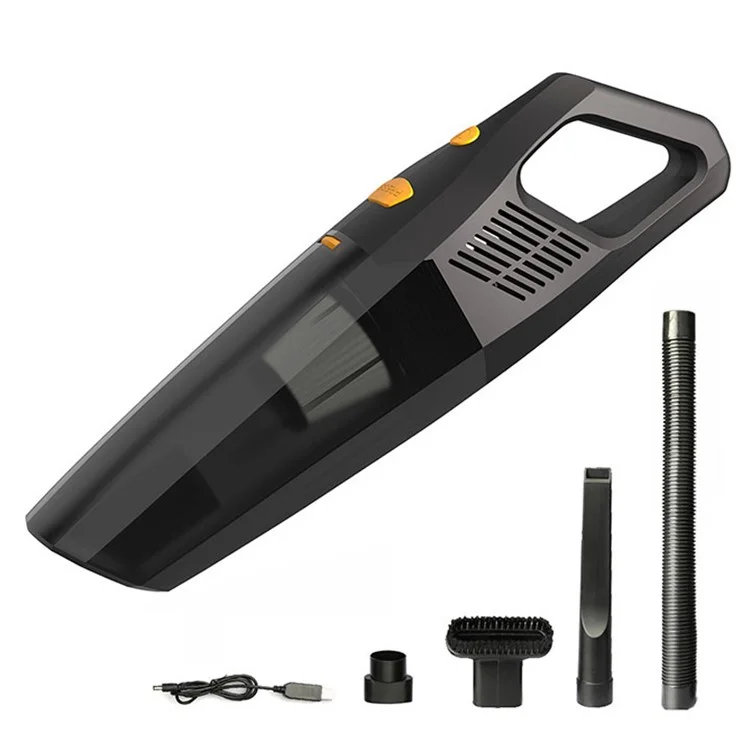 CARSUN C1398 Aspiradora de Coche Recargable Inalámbrica Potente 6000Pa Aspiradora Portátil con Luz LED