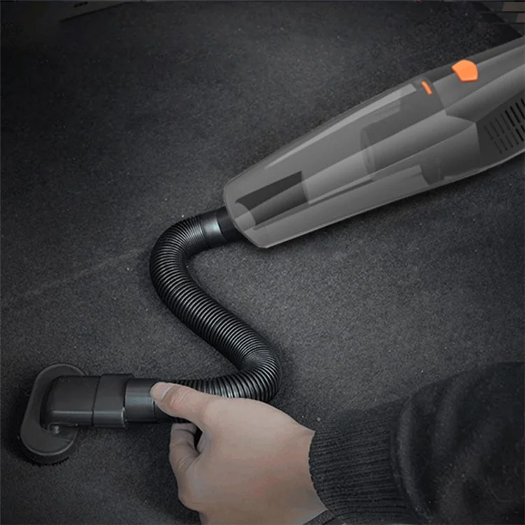 CARSUN C1398 Aspiradora de Coche Recargable Inalámbrica Potente 6000Pa Aspiradora Portátil con Luz LED