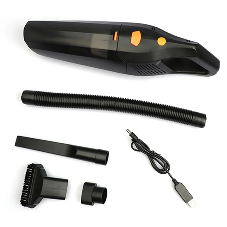CARSUN C1398 Aspiradora de Coche Recargable Inalámbrica Potente 6000Pa Aspiradora Portátil con Luz LED