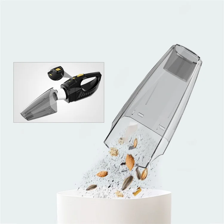 HL8878B 100W Powerful Portable Car Vacuum Cleaner 2300mAh Battery-Operate Wet / Dry Wireless Car Vacuum Cleaner