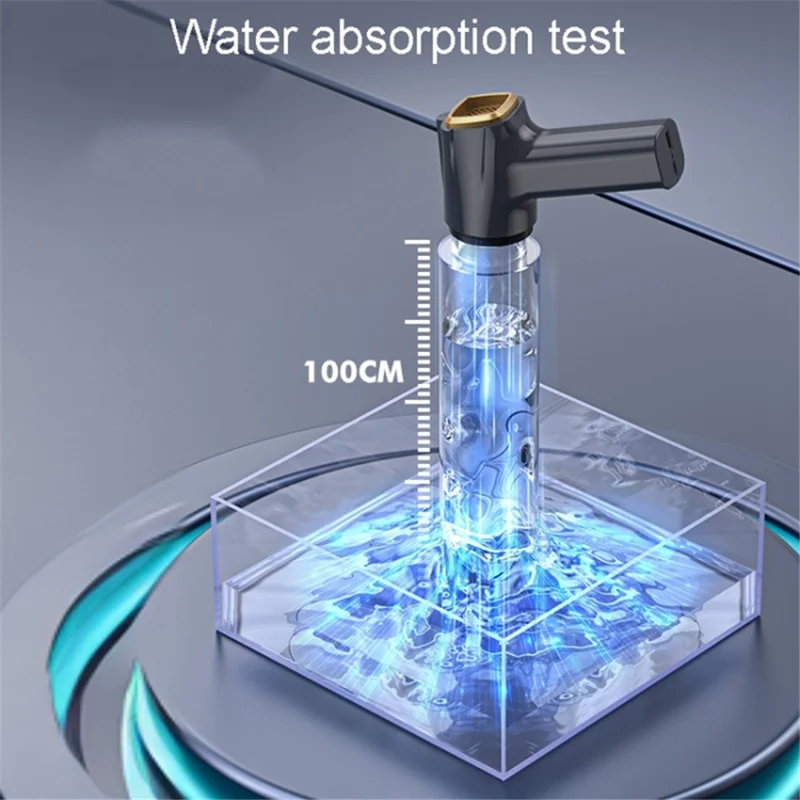 3101-A Handheld Brush Motor Car Vacuum Cleaner 4000mAh Battery-Operate Mini Wireless Vacuum Cleaner - White