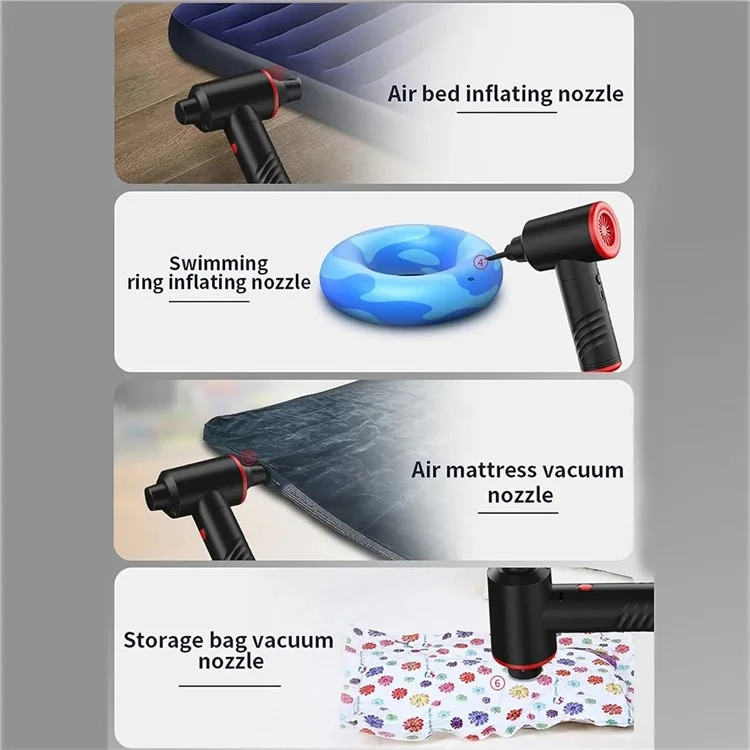 AD38 Wireless Electric Car Vacuum Cleaner Handheld Portable Multifunctional Blower