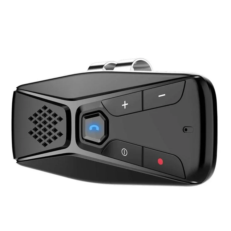 T823 Bluetooth-compatible 5.0 Sun Visor Clip Wireless Audio Receiver Hands-free Phone Amplifier Music Player