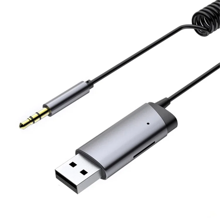 LOHEE S-28 Bluetooth 5.0 Receptor AUX Adaptador Conector Bluetooth Carro HD Chamada Bluetooth