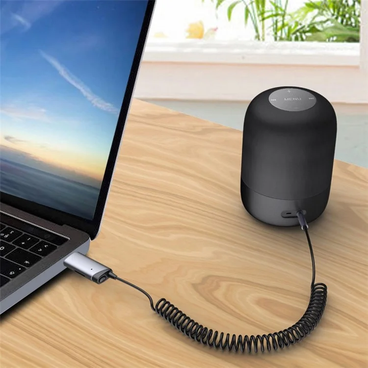 LOHEE S-28 Bluetooth 5.0 Receptor AUX Adaptador Conector Bluetooth Carro HD Chamada Bluetooth