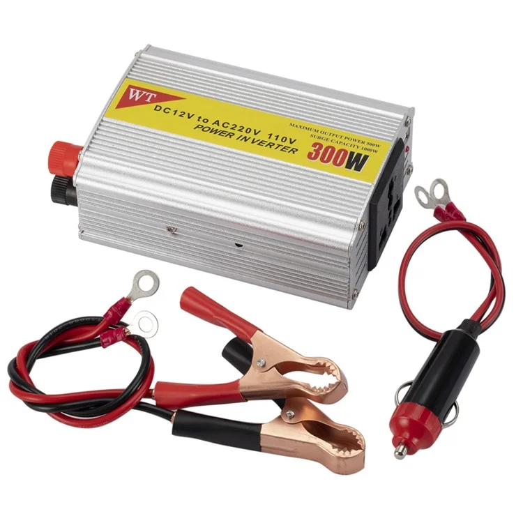 303 Inversor de Energia de 300w DC 12V Para AC 220V 110V Converter de Carro Com Isqueiro do Adaptador USB