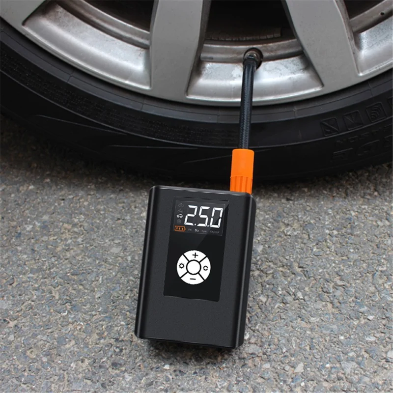 JM-8804 2,5-calowy ekran CNC, wysokociśnieniowa, wysokomocowa pompka samochodowa z lampką LED (wersja bezprzewodowa)