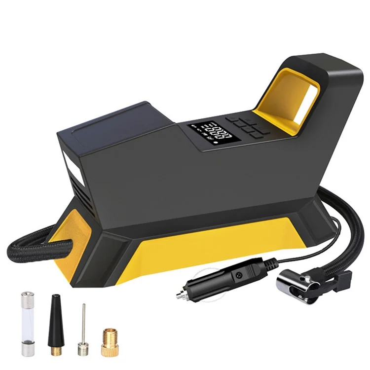 CARSUN c1809 Digital Tire Inflator DC 12V Car Air Compressor Pump with LED Light for Auto Car Motorcycles Bicycles