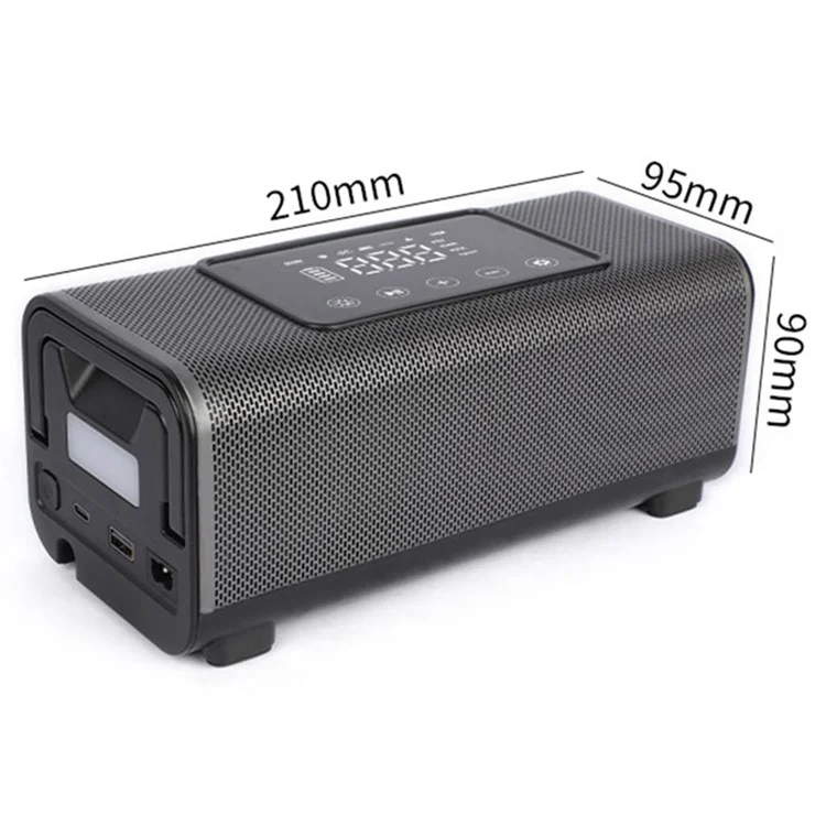 CARSUN T2500-2 Double Cylinder Smart Tire Inflator Digital Display Touch Screen Air Pump