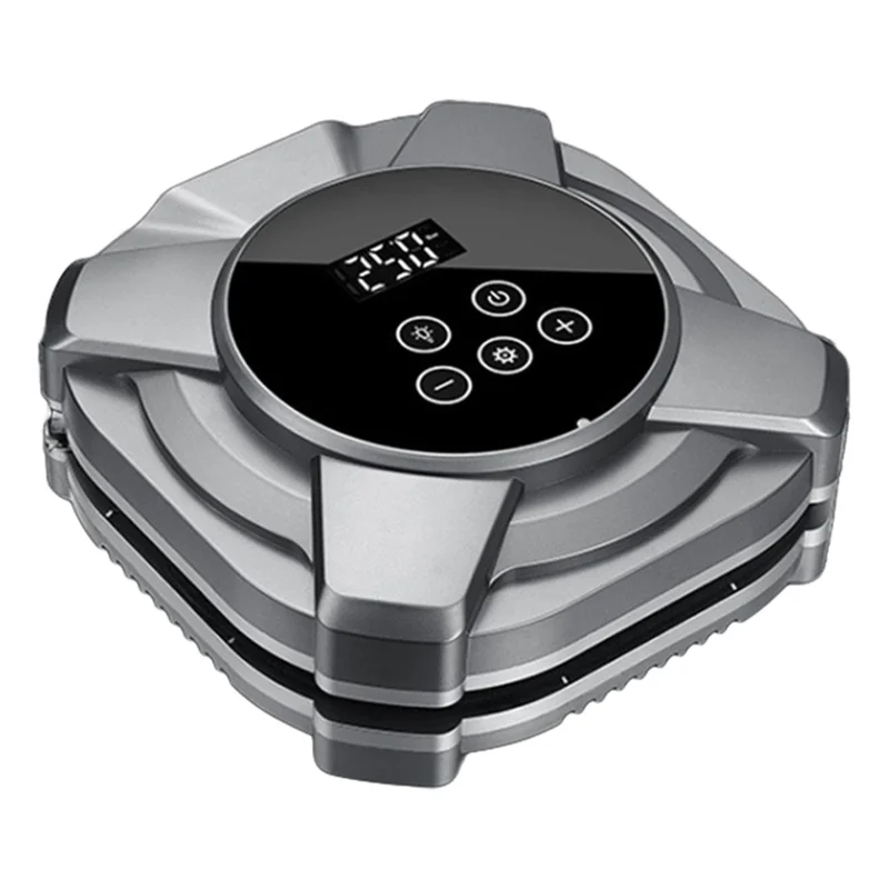 ZY5201 19 Cilindri 12V Compressore Digitale da Auto con Display Touchscreen - Argento