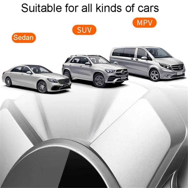 ZY5201 19 Cilindri 12V Compressore Digitale da Auto con Display Touchscreen - Argento