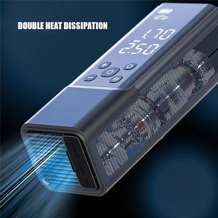 Bulk Purchasing A10-2S Mini Air Compressor with LED Light Portable Tire Inflator Pump for Car Motorcycle Ball