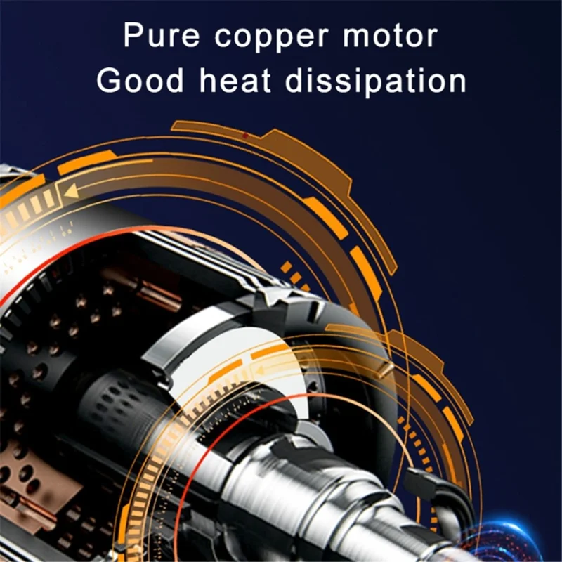 Cordless Tyre Inflator Air Compressor Digital Rechargeable Car Tyre Pump with LED Light